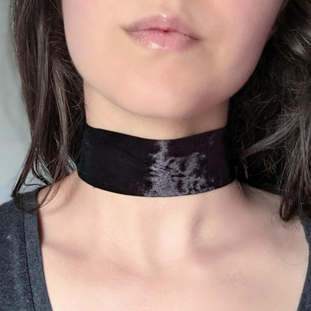 Nightshade Black Velvet Choker